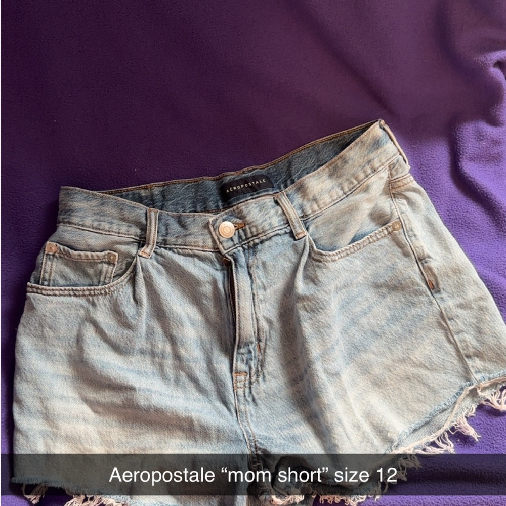 Aeropostale Light Blue Jean Shorts